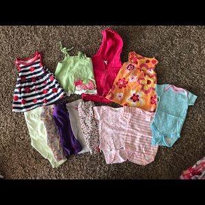 3-6 month girls lot